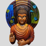 Blessing Buddha Figurine Wall Decor