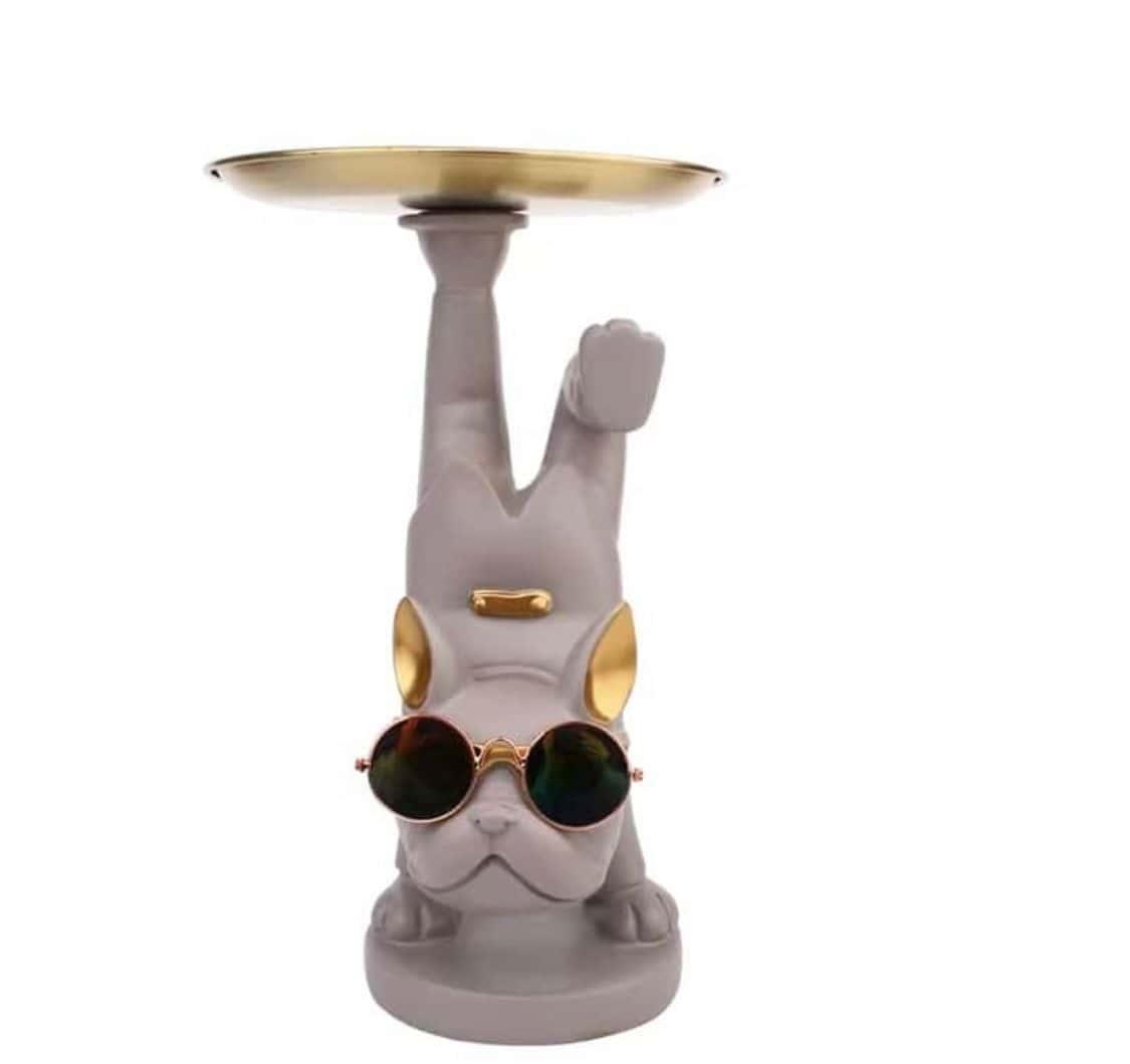Nordic Italian Bulldog Tray Holder