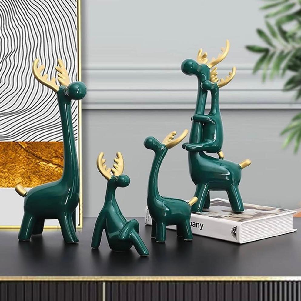 Reindeer Family - Bring their charm of close family