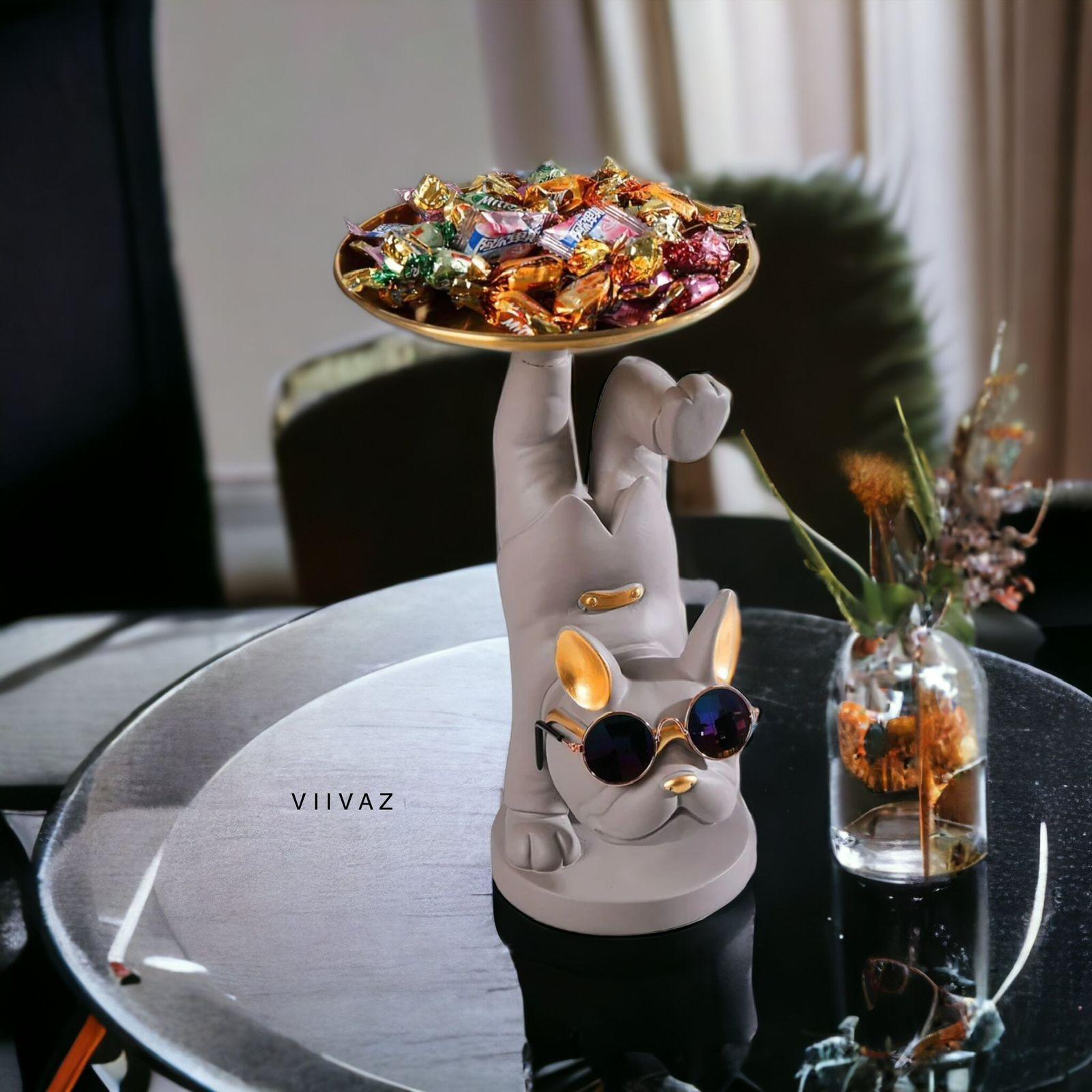 Nordic Italian Bulldog Tray Holder