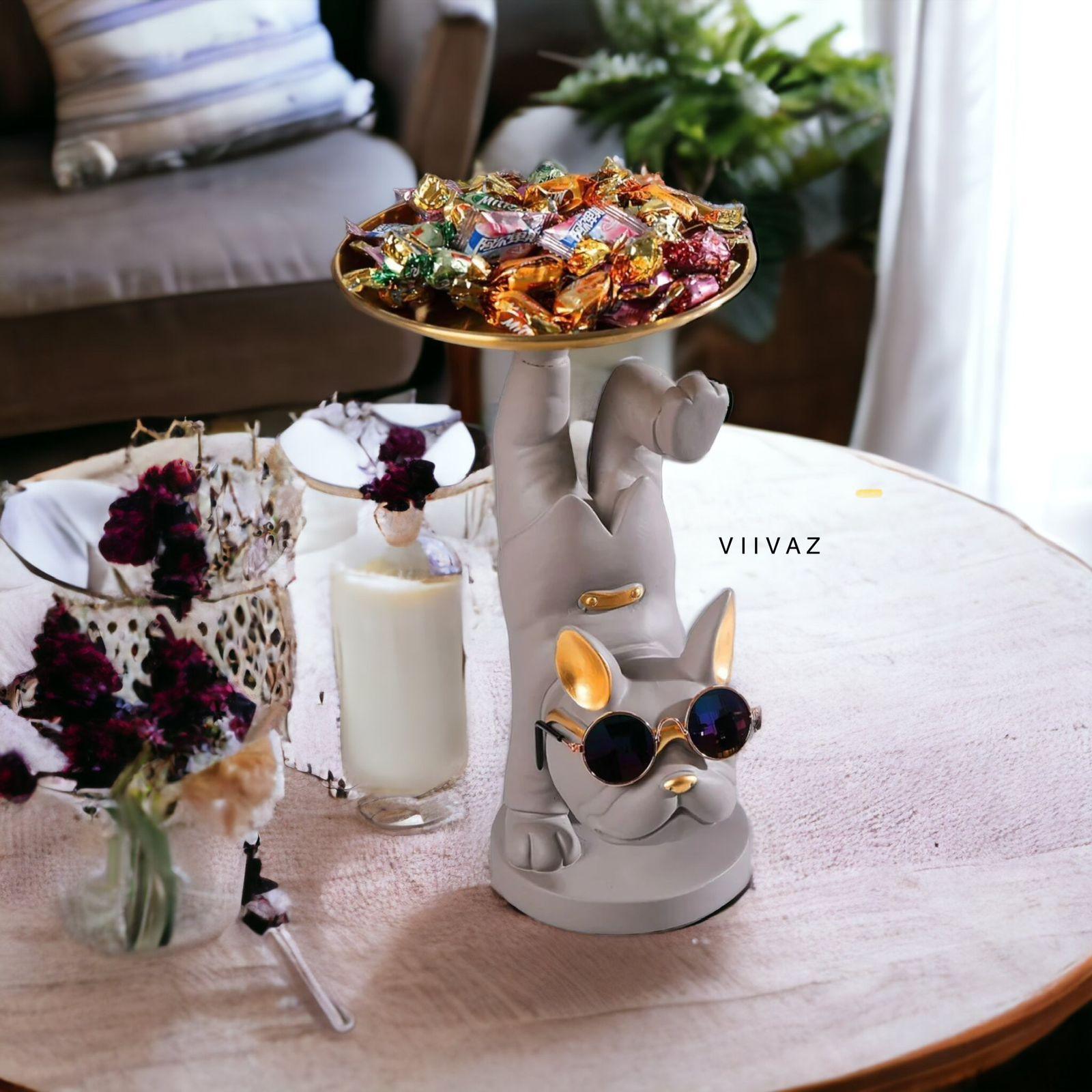 Nordic Italian Bulldog Tray Holder