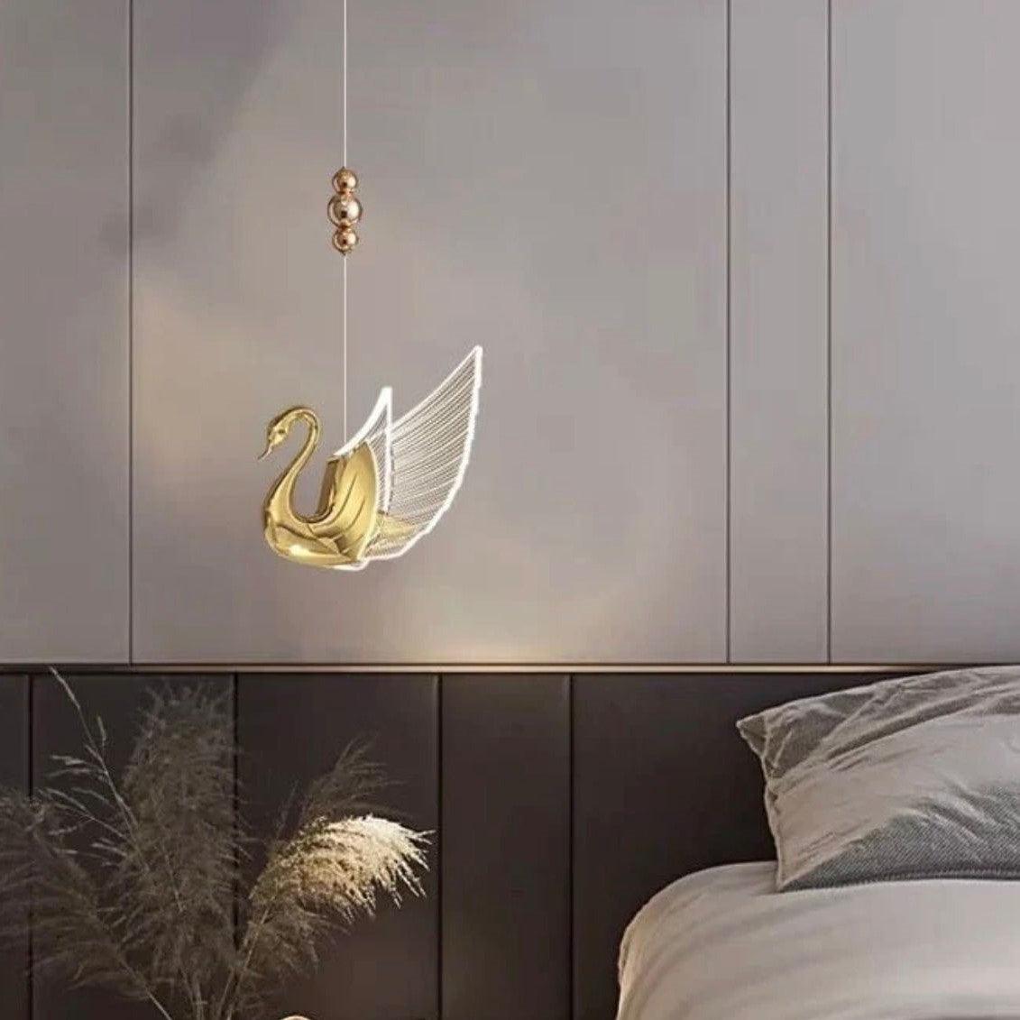 Swan Hanging Light