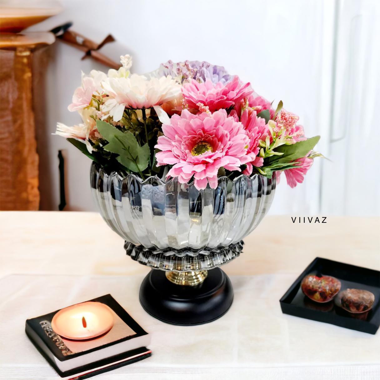 Royal Glass Fruit Bowl