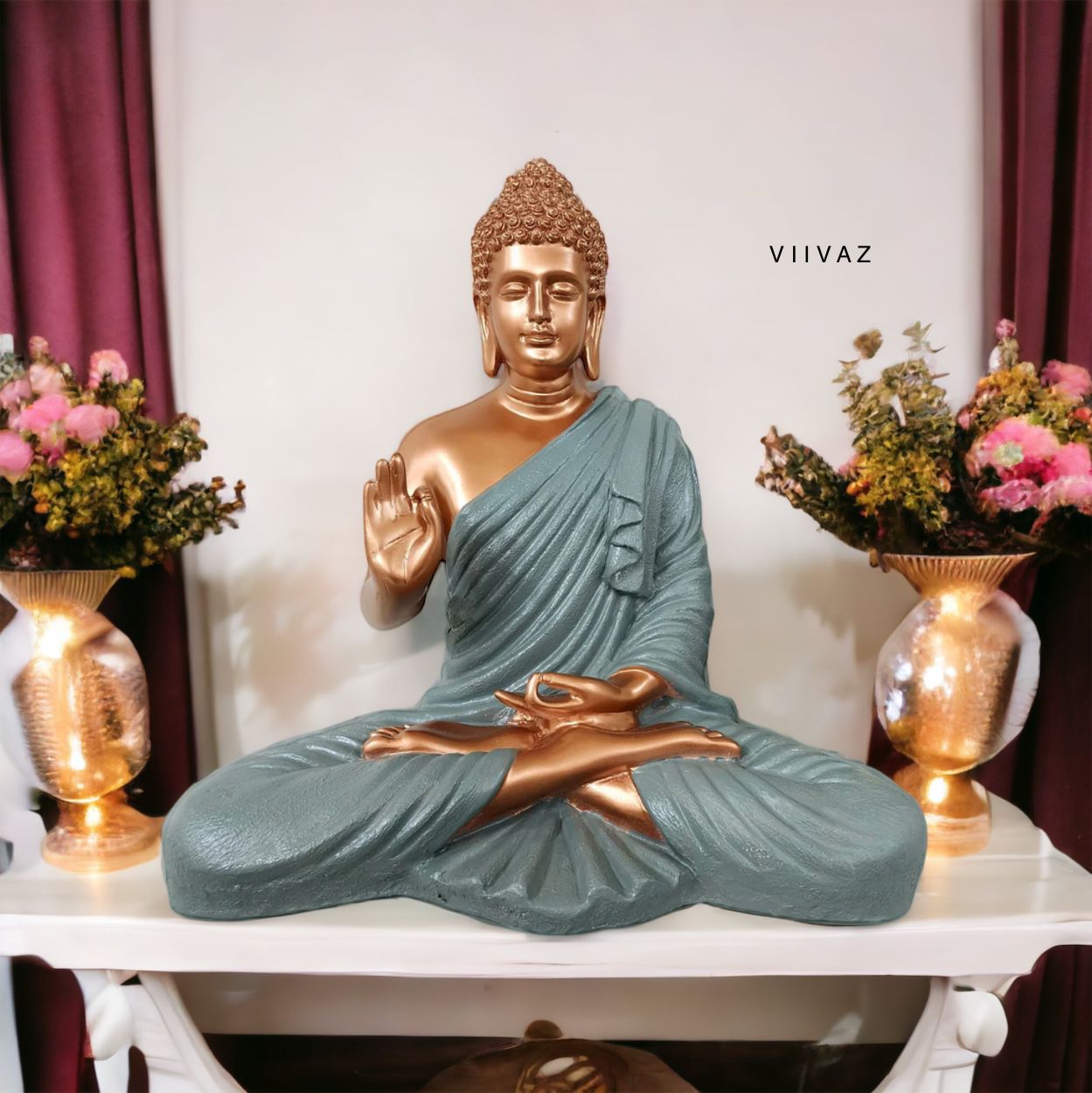 Peaceful Buddha Figurine