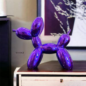 Electroplated Pop Dog Figurine