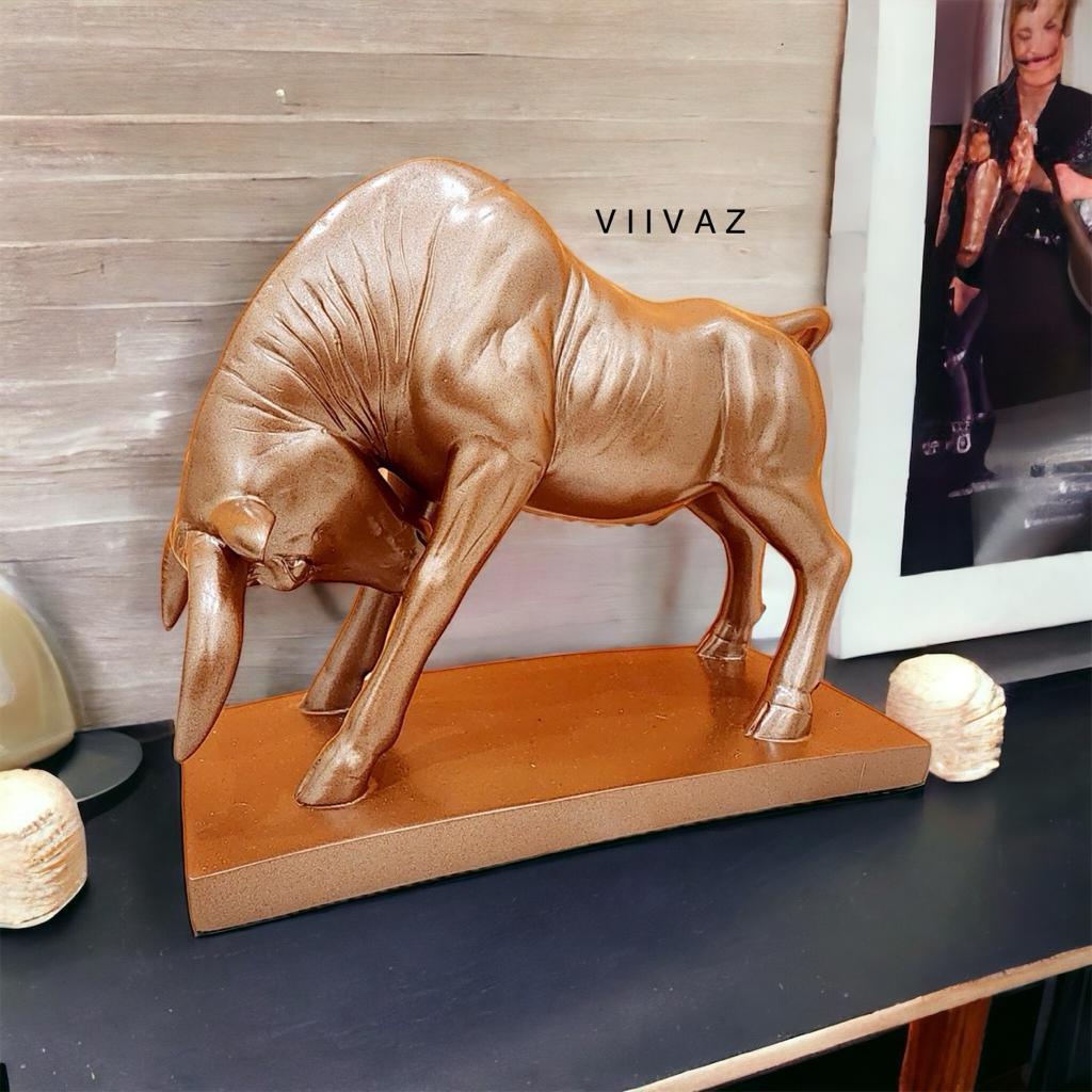 Majestic Charging Bull