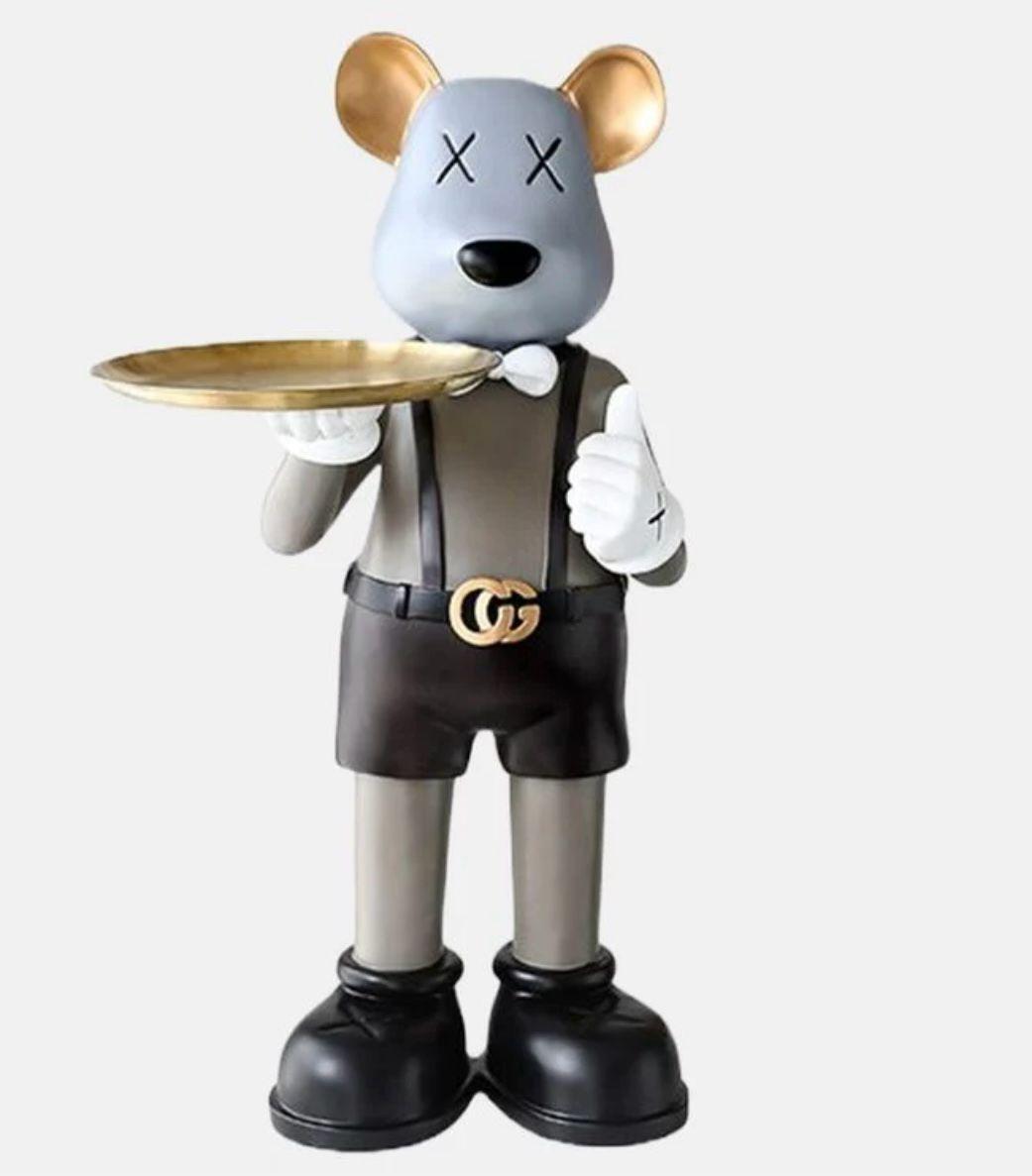 Mr Woody Bear Tray Holder