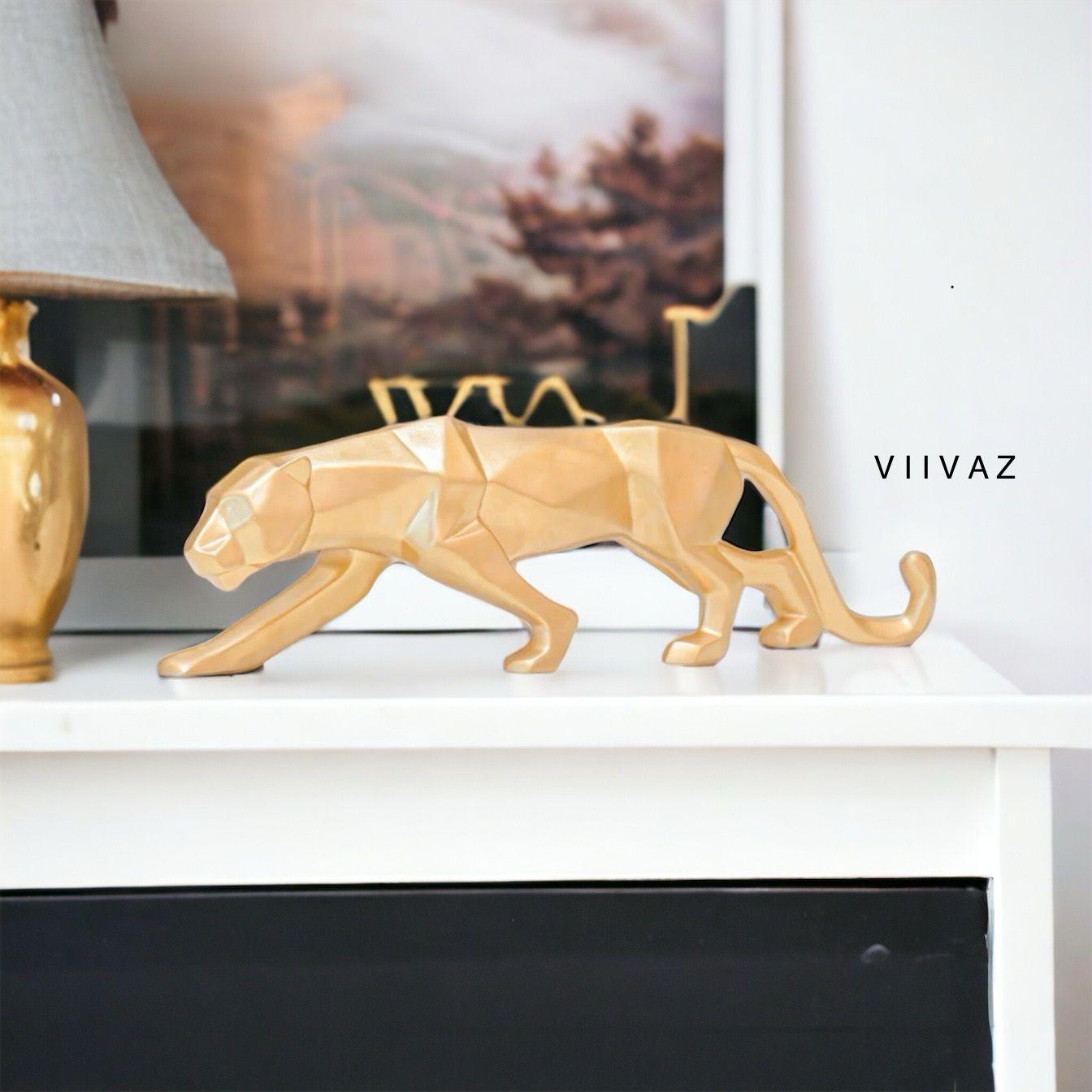 Modern Art Geometric Panther