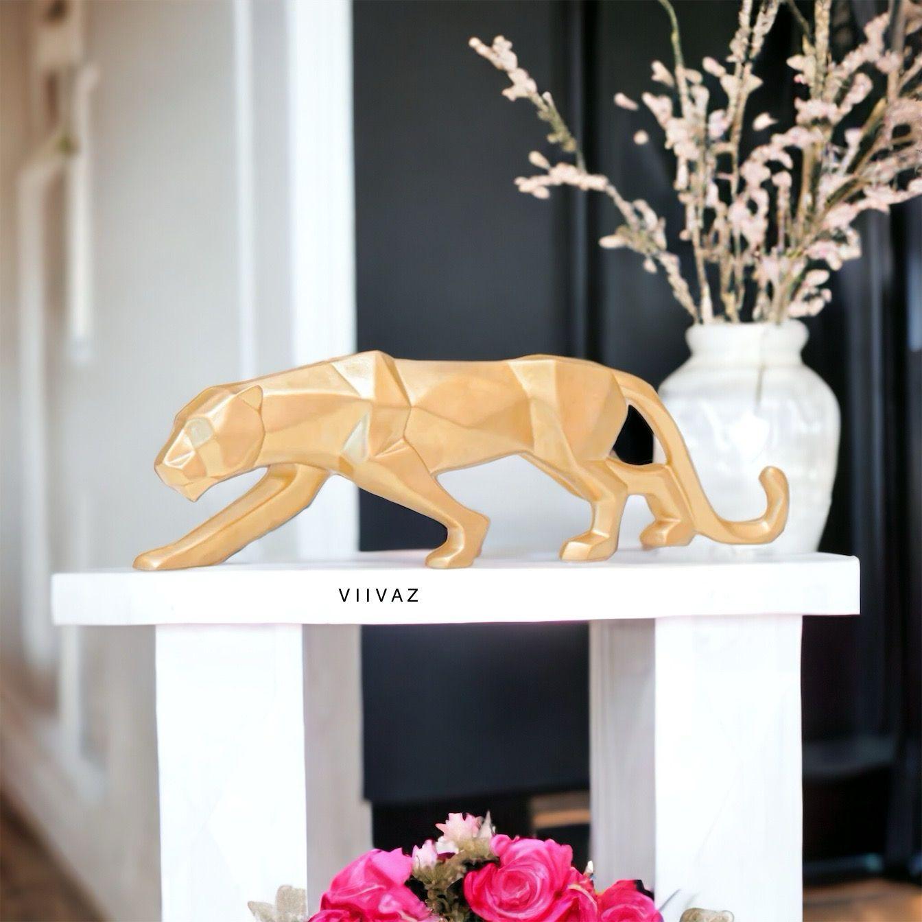 Modern Art Geometric Panther