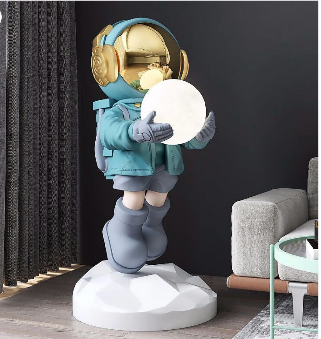 Luna Explorer on Voyage to Moon