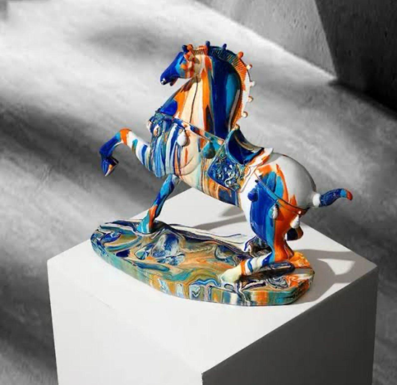Victorious Maverick Horse Figurine