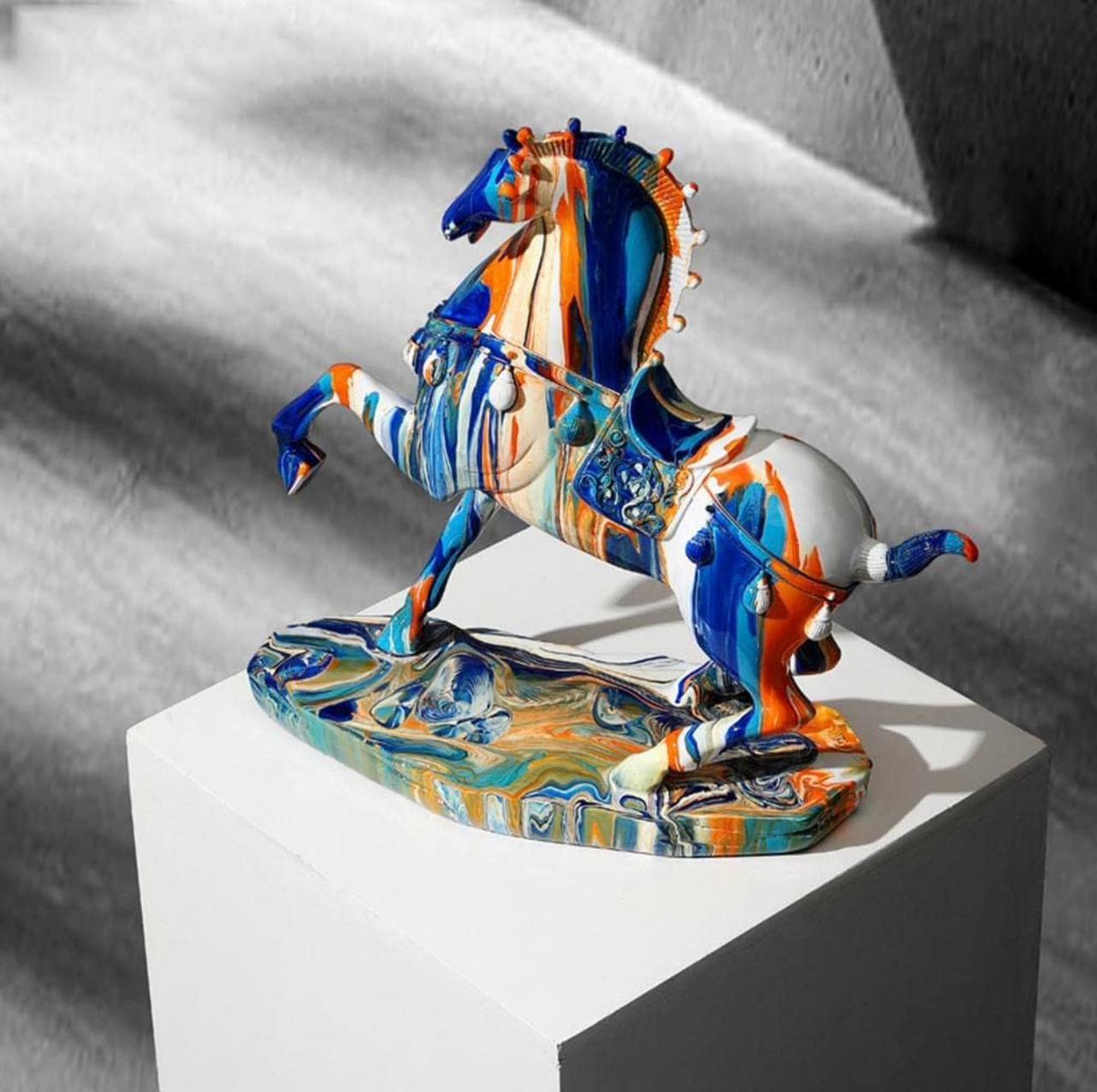 Victorious Maverick Horse Figurine