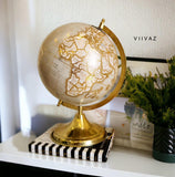 Zaire Laminated White Globe