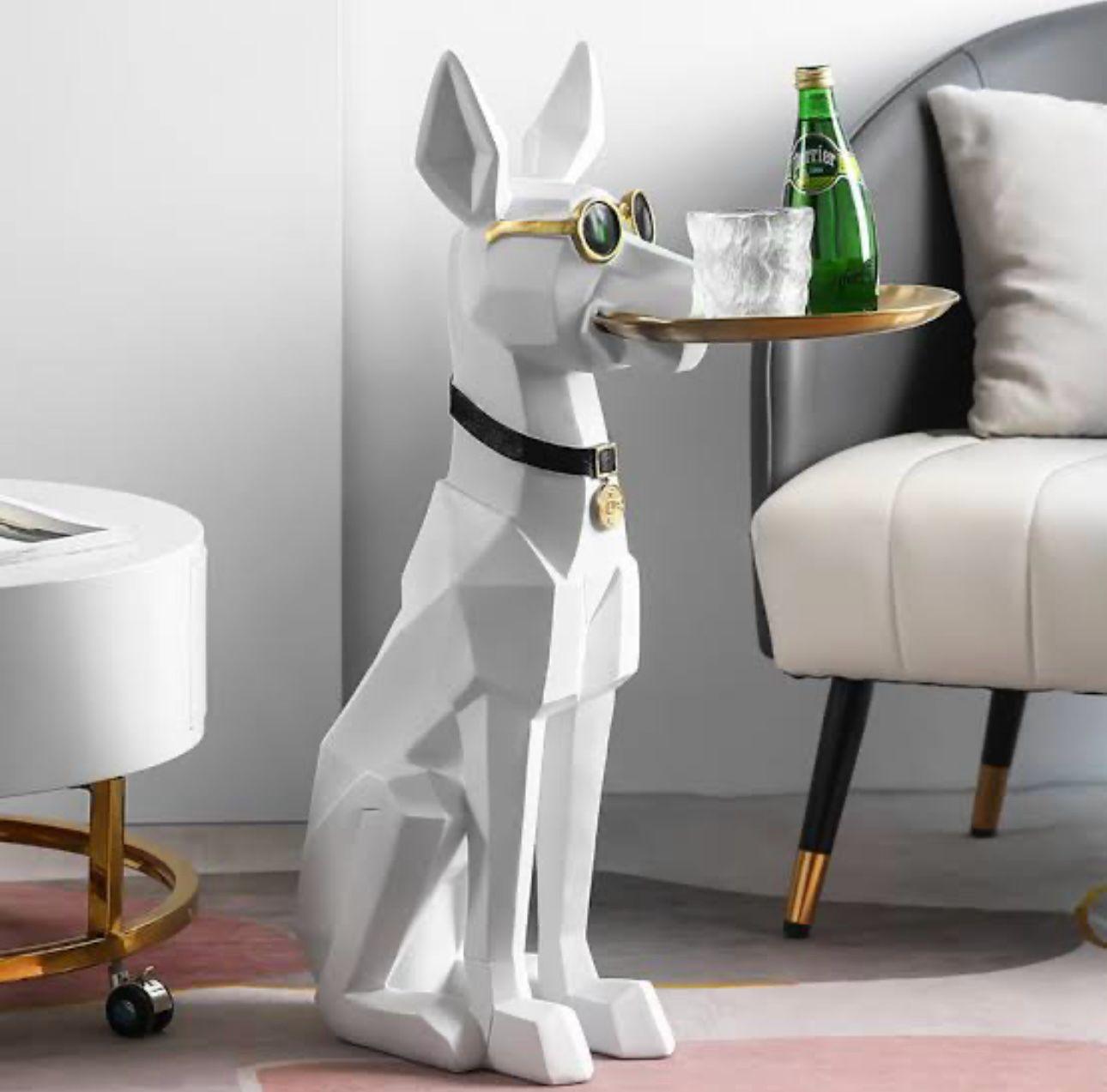 Mr Mark Statue with Tray