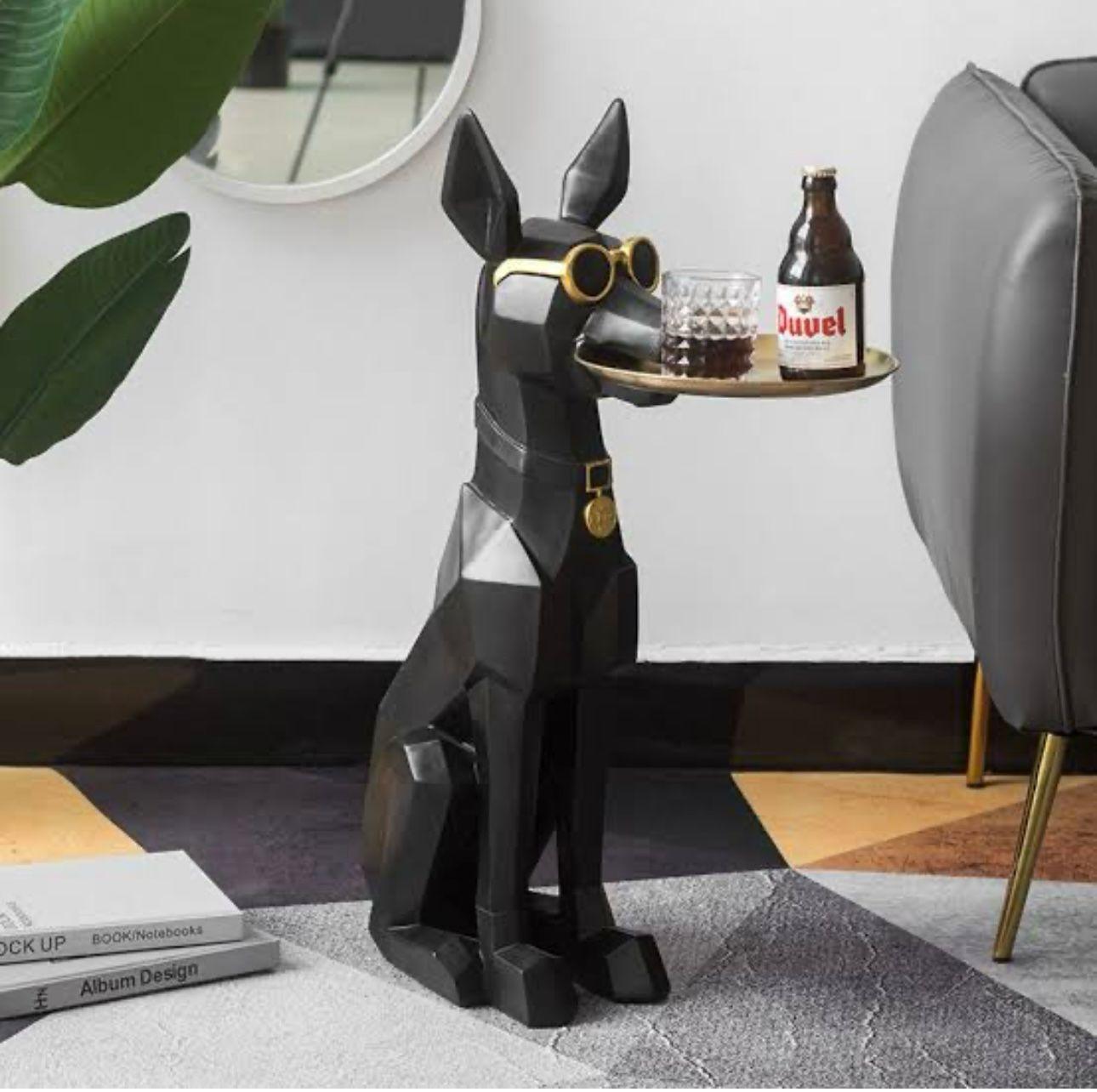 Mr Mark Statue with Tray