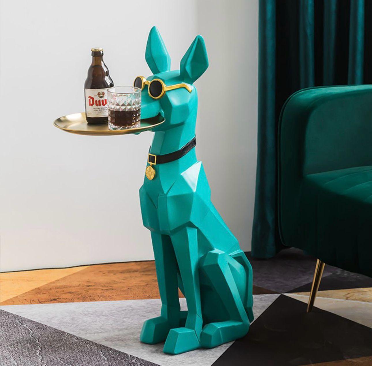 Mr Mark Statue with Tray