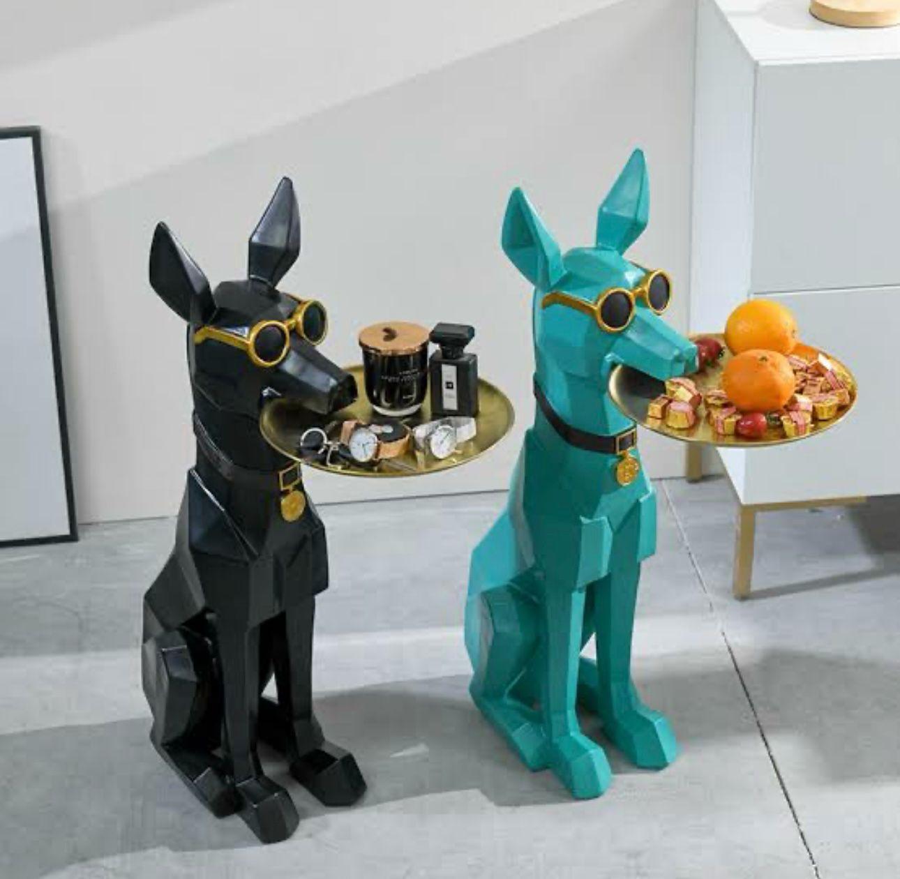 Mr Mark Statue with Tray