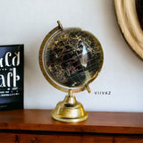 Berlin Laminated Black Globe