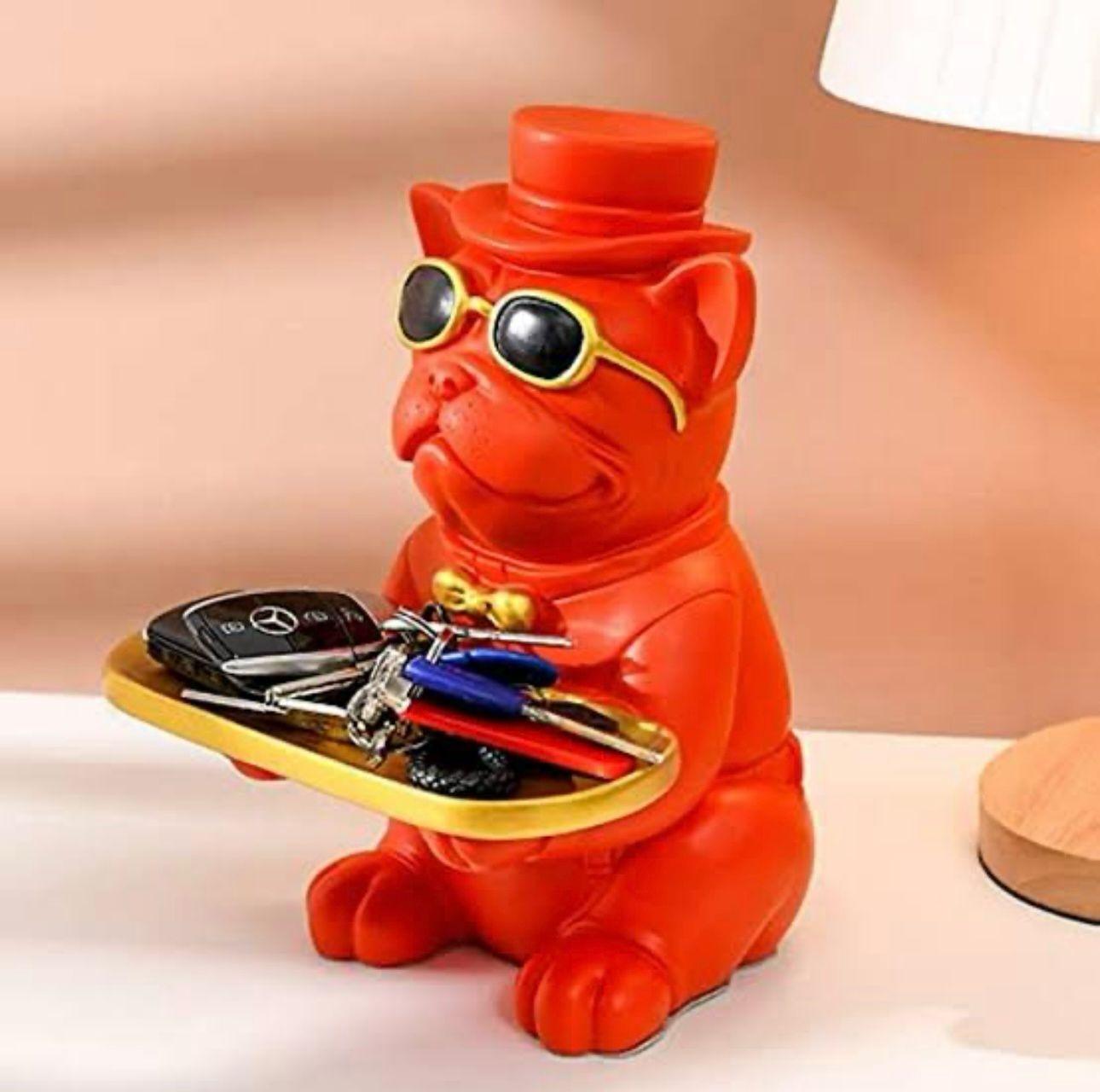 Quirky French Bulldog Tray Holder