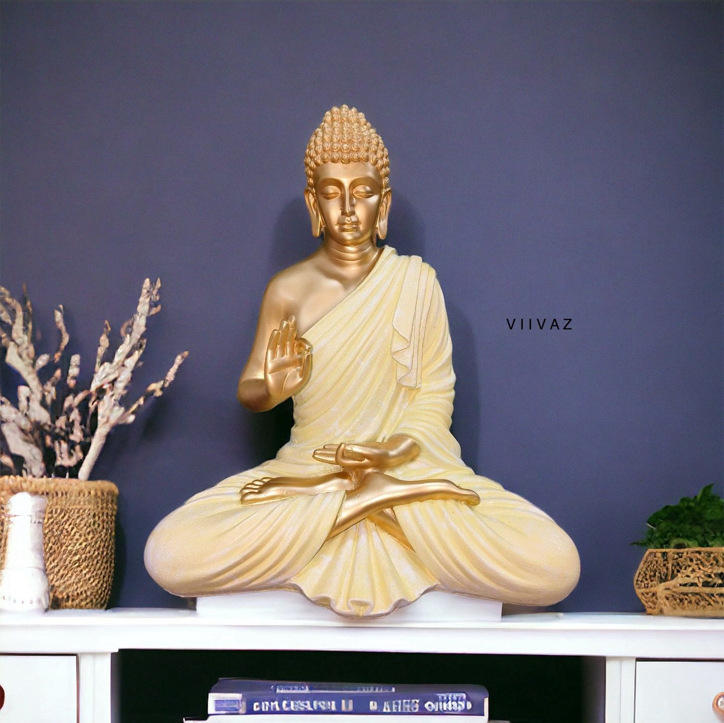 Mesmerizing Buddha Figurine - 24 Inch