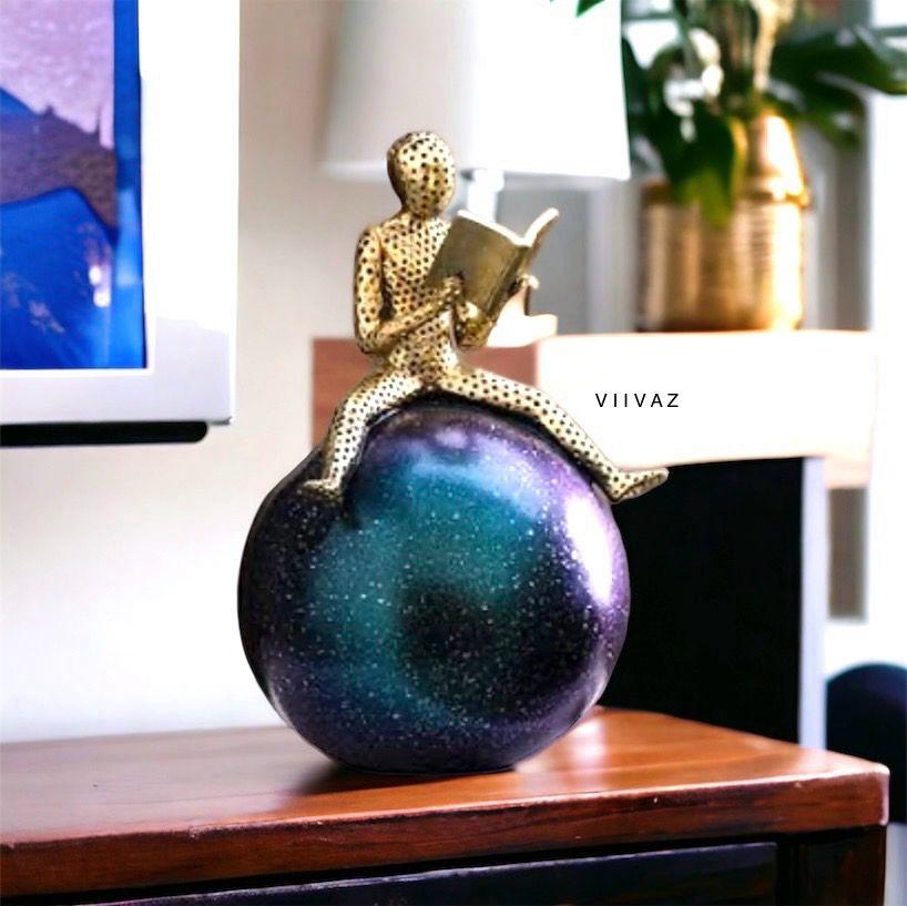 Patterned Man Figurine