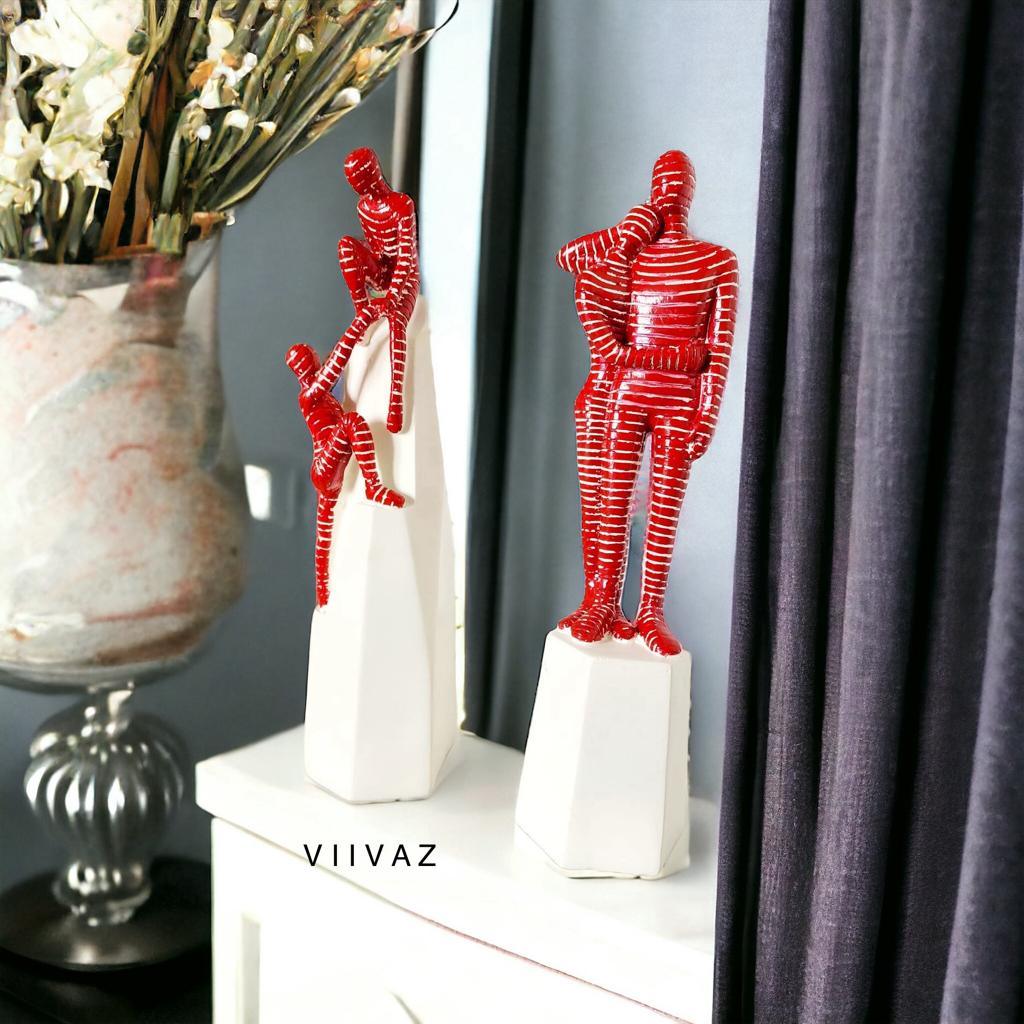 Patterned Couple Goals Figurine