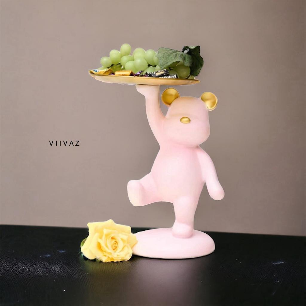 Teddy Bear Butler Tray Holder