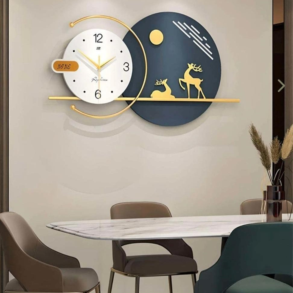 Artistic Clock House of Deer