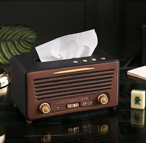 Retro Radio Tissue Holder