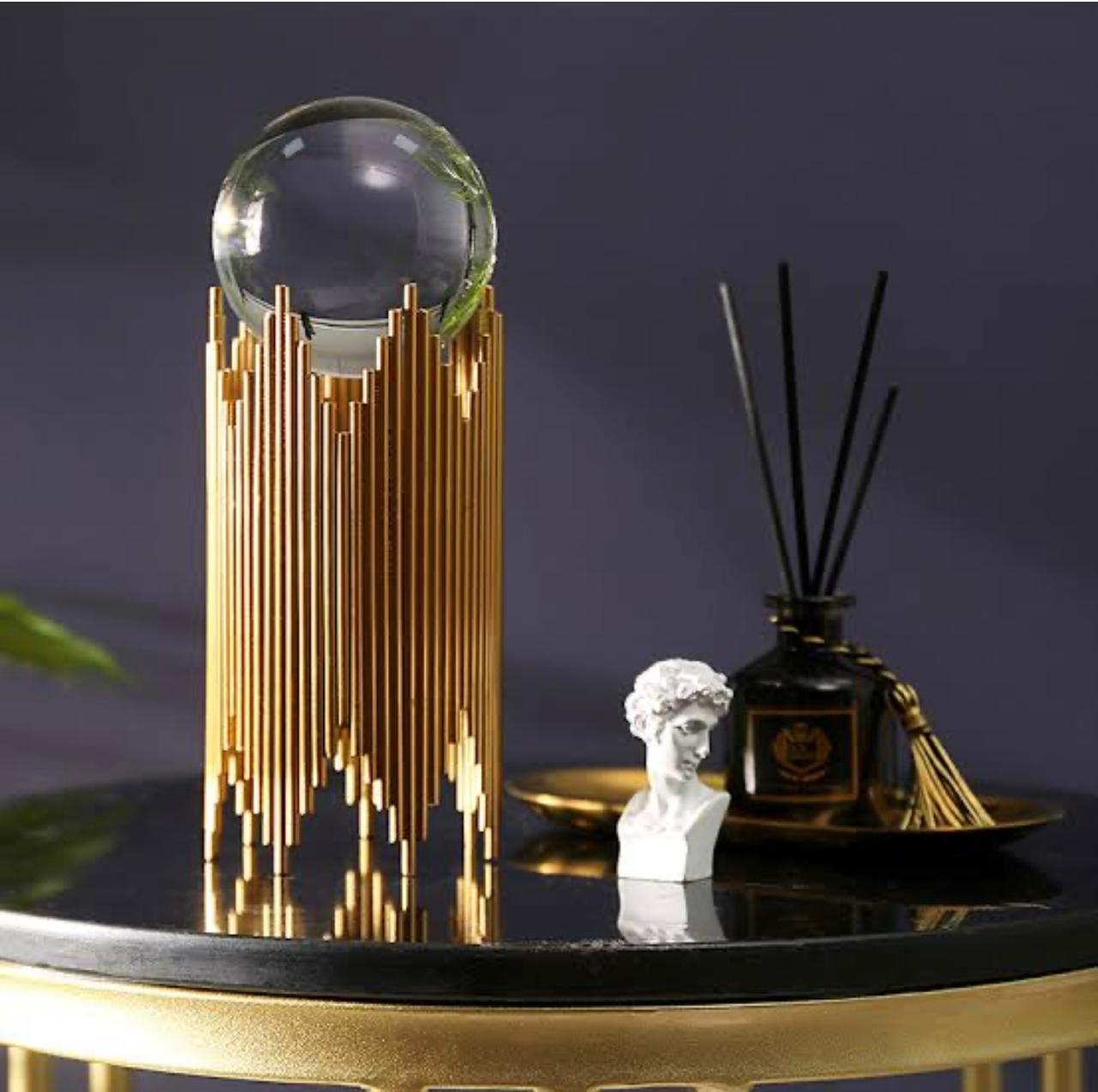 Luxury Crystal Sphere Holder