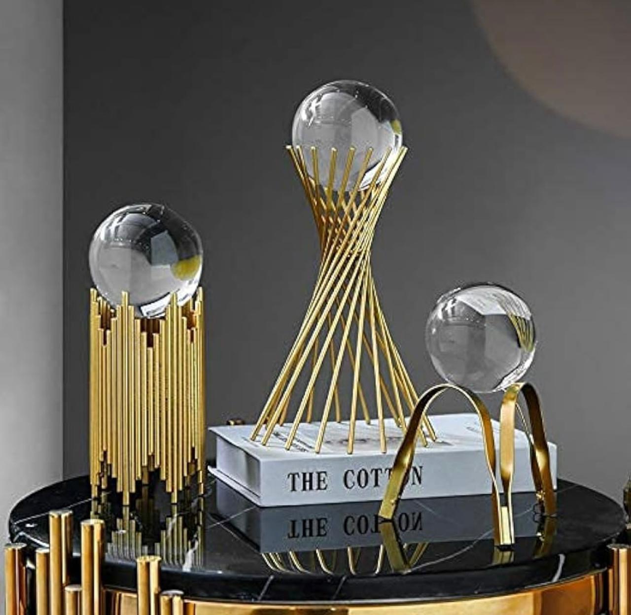 Luxury Crystal Sphere Holder