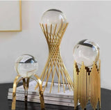Luxury Crystal Sphere Holder