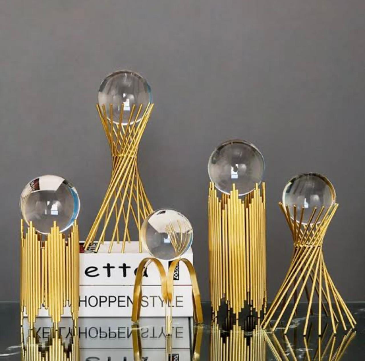 Luxury Crystal Sphere Holder