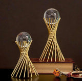 Luxury Crystal Sphere Holder