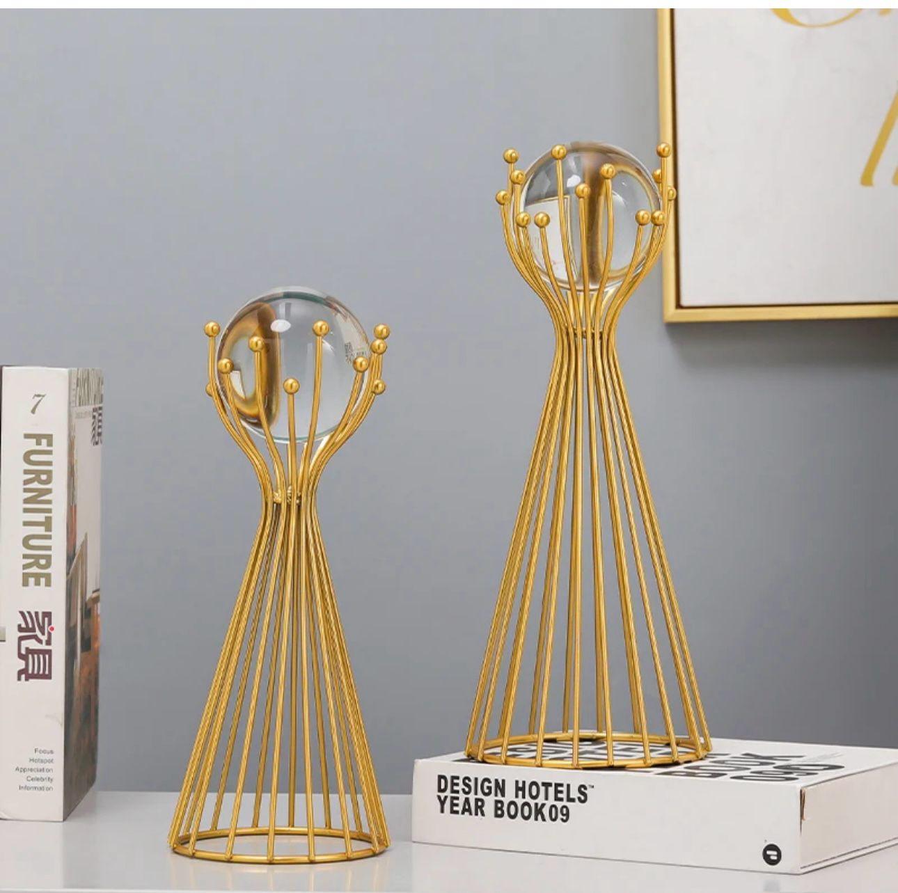 Luxury Crystal Sphere Holder