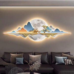 3D Acrylic LED Wall Art Style 11