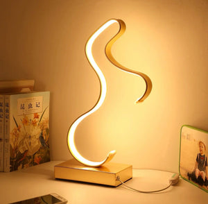 Acrylic Spiral LED Lamp Style 4