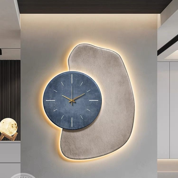 THE GLOWING ROSETTA -3D ACRYLIC LED WALL CLOCK