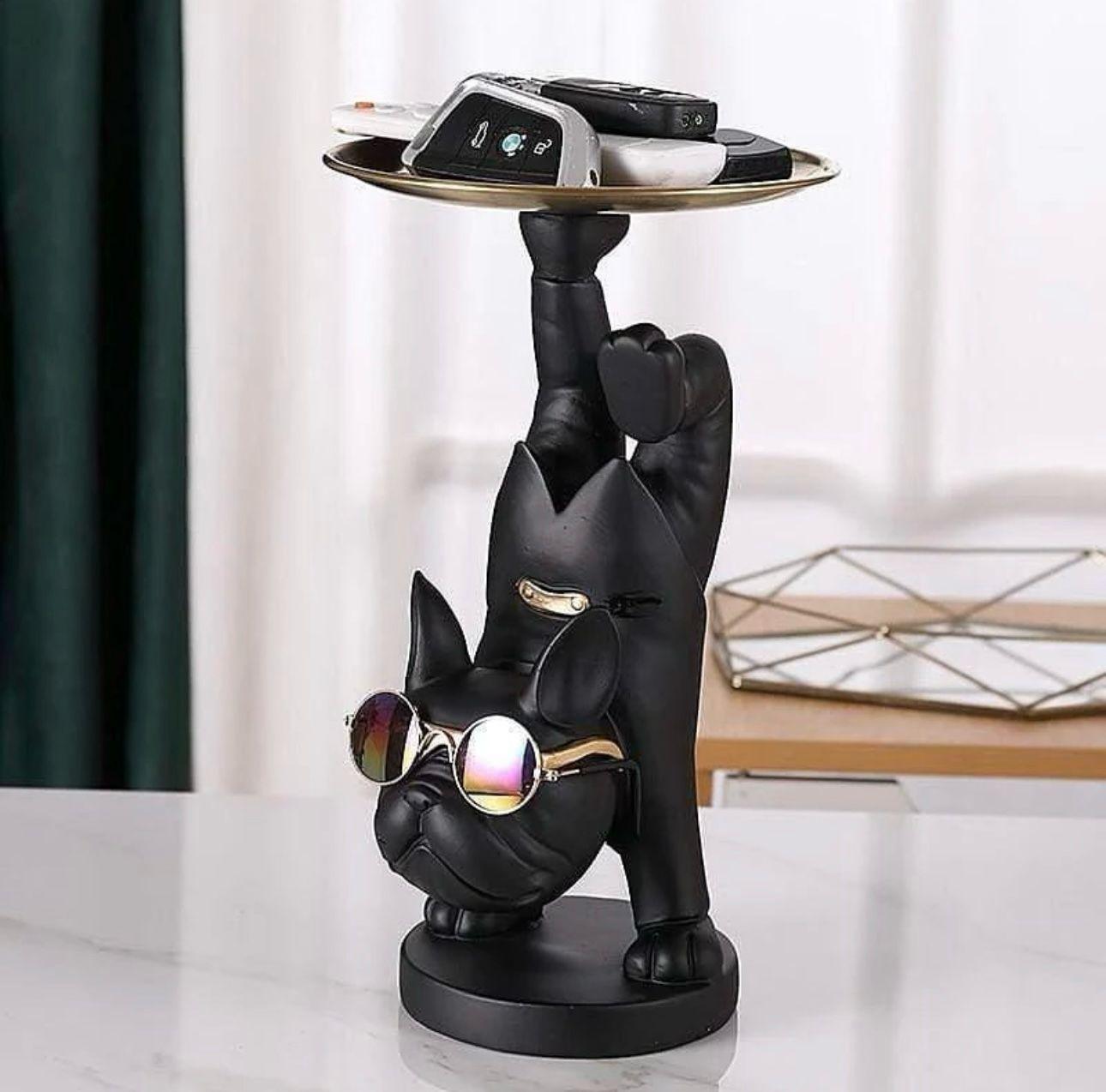 Nordic Italian Bulldog Tray Holder