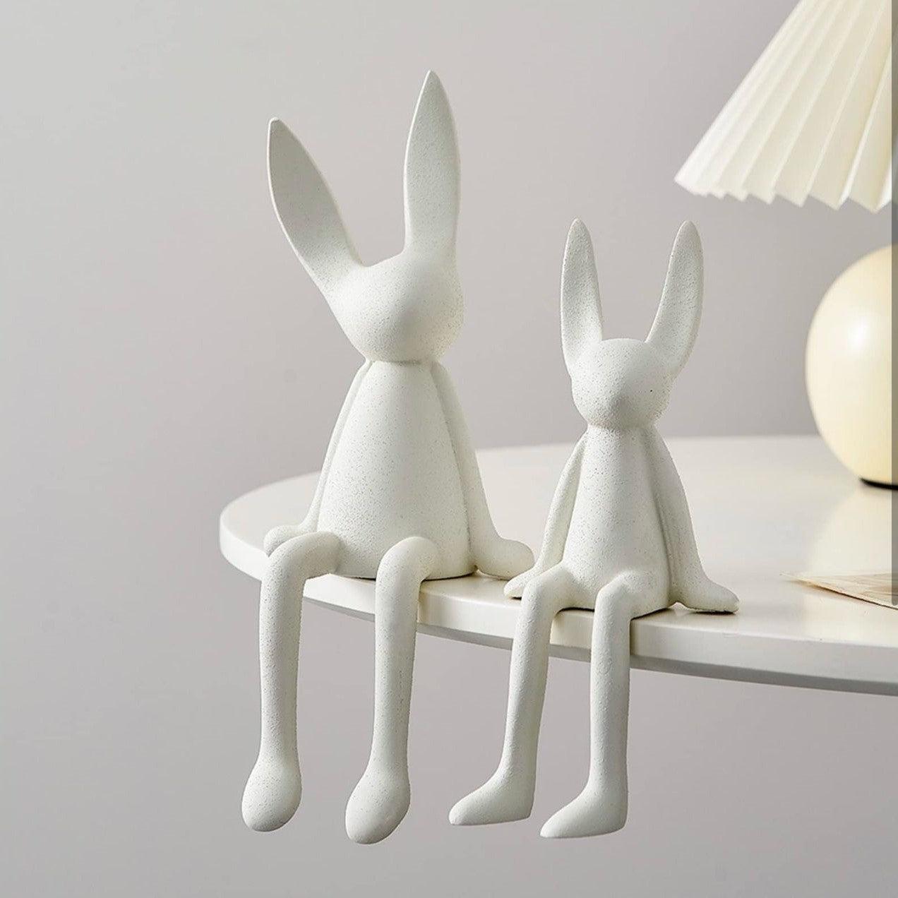 Persian Bunny Couple Relaxing