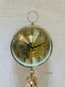 SWISS VINTAGE PHASE TRIPOD-MOUNTED CLOCK