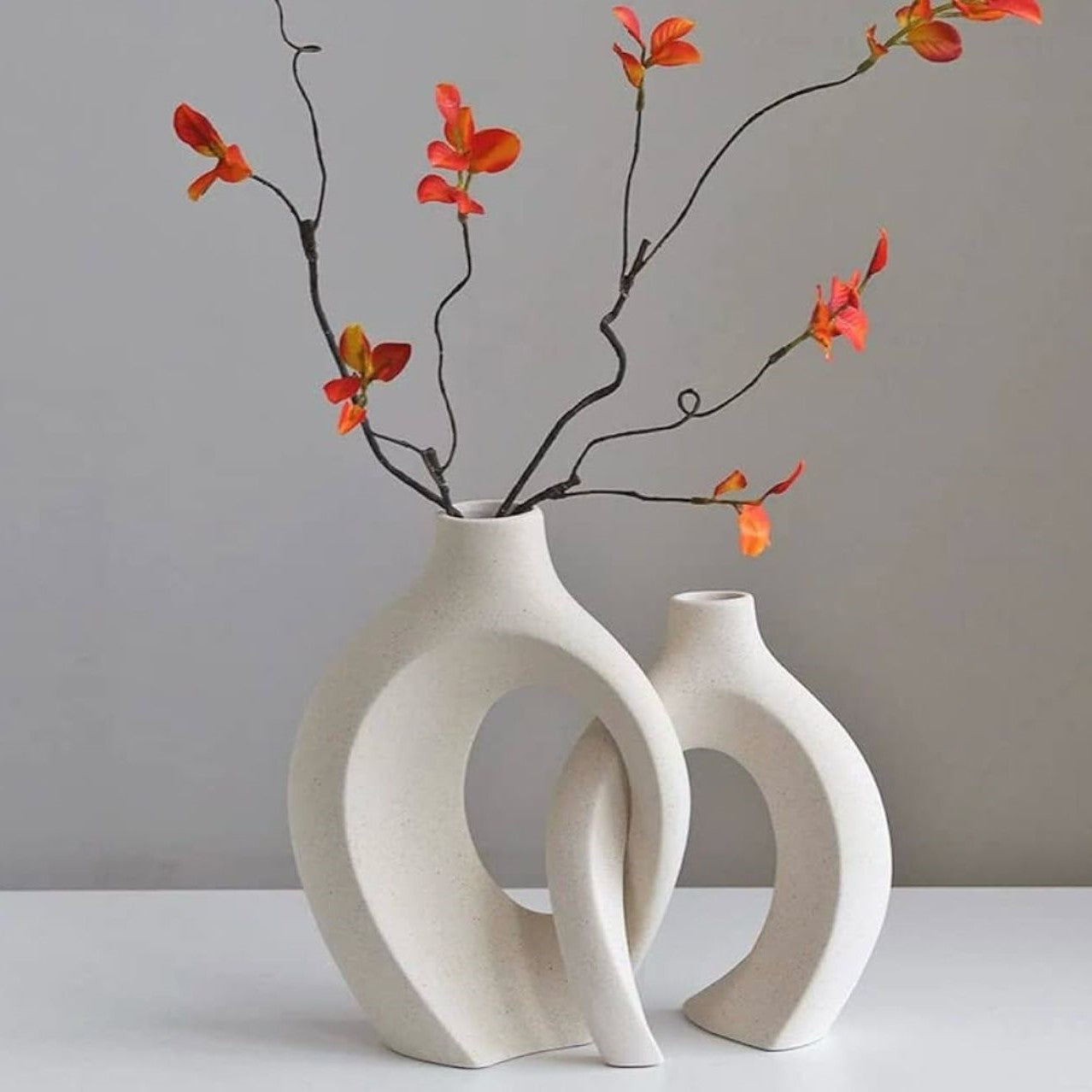 Entangled Loving Couple Vase