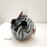 Murano Glass Fish Sculpture Style 6