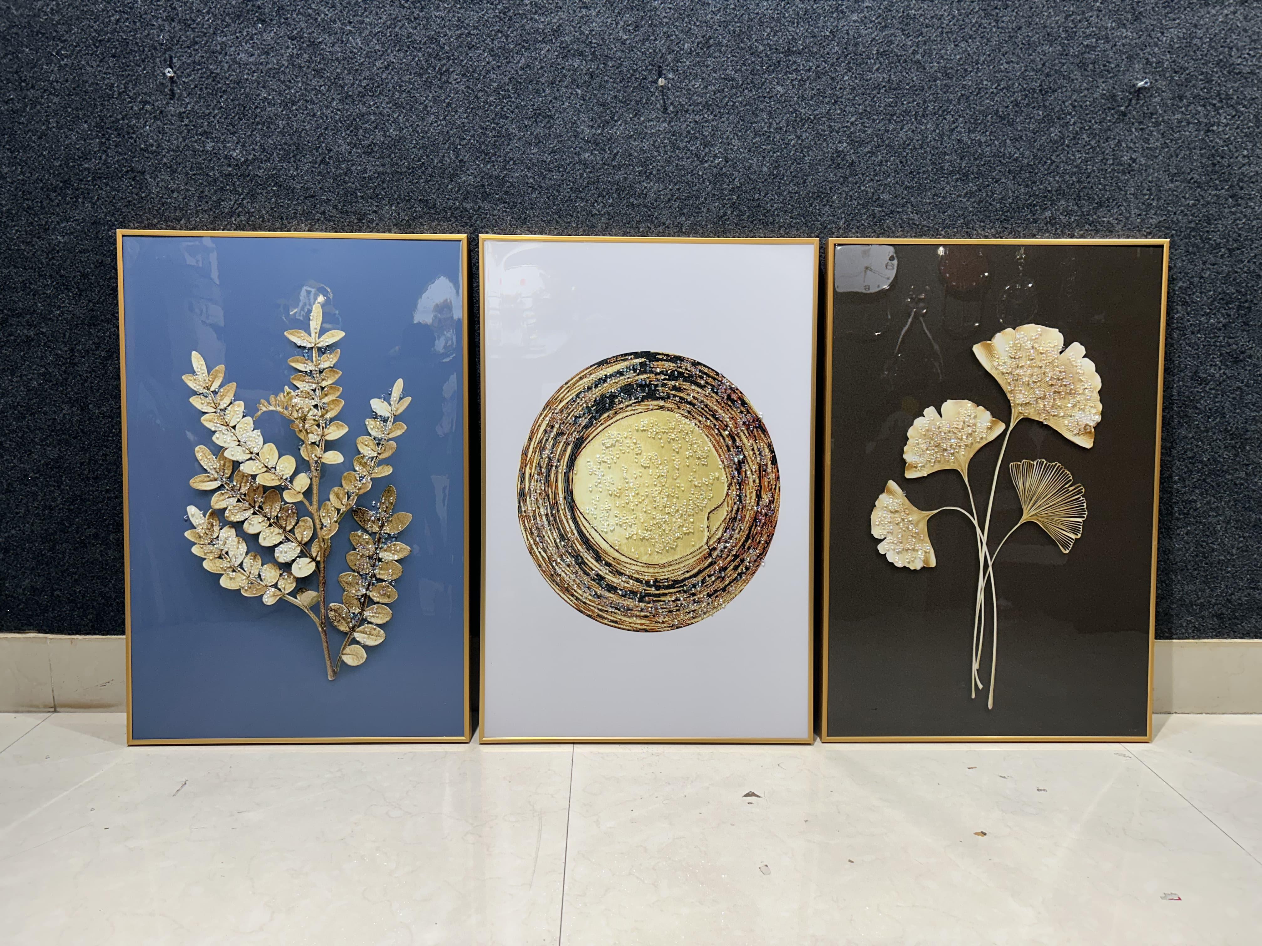 SET OF 3 - ABSTRACT PAINTING STYLE 3