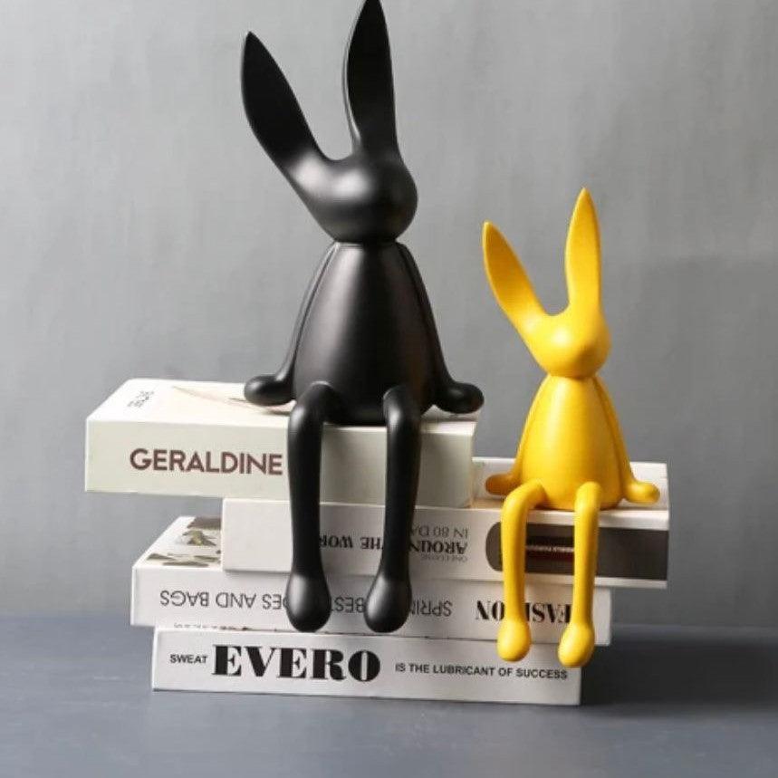 Persian Bunny Couple Relaxing