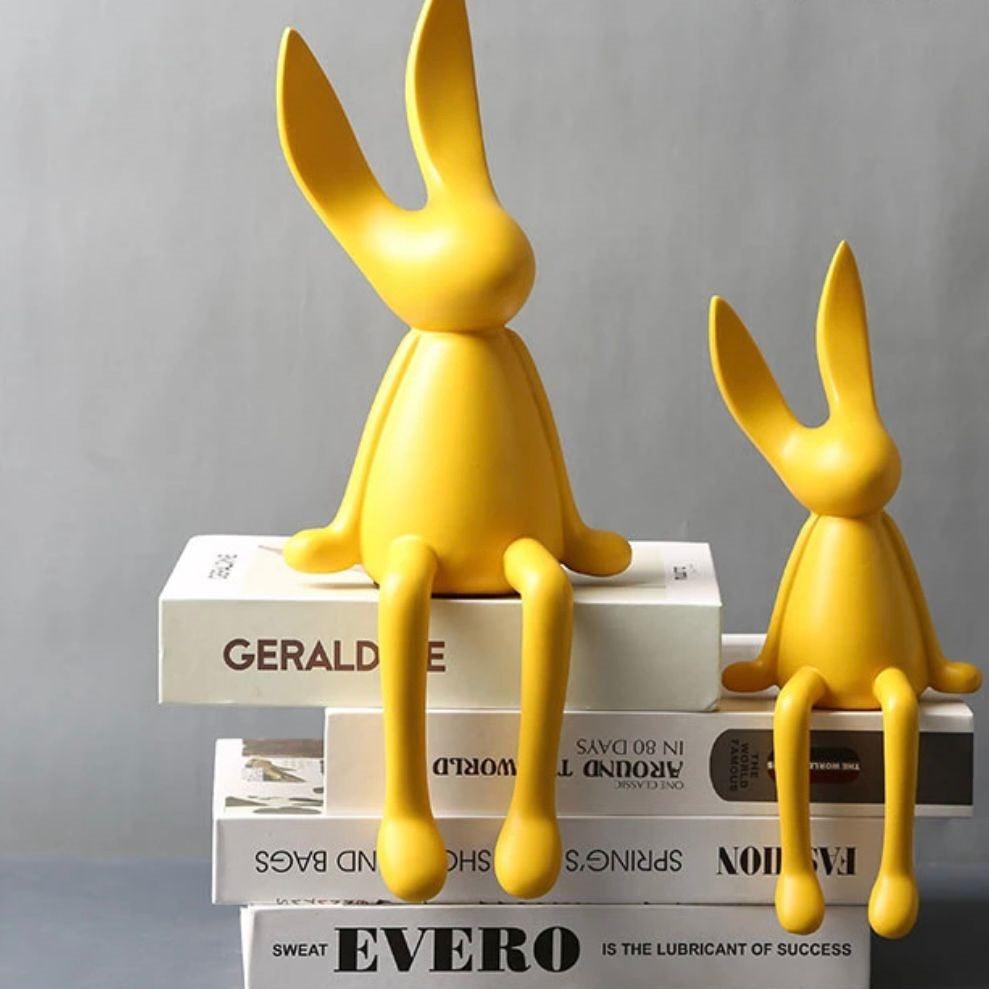 Persian Bunny Couple Relaxing