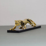 CRYSTAL STUDDED ELECTROPLATED PANTHER