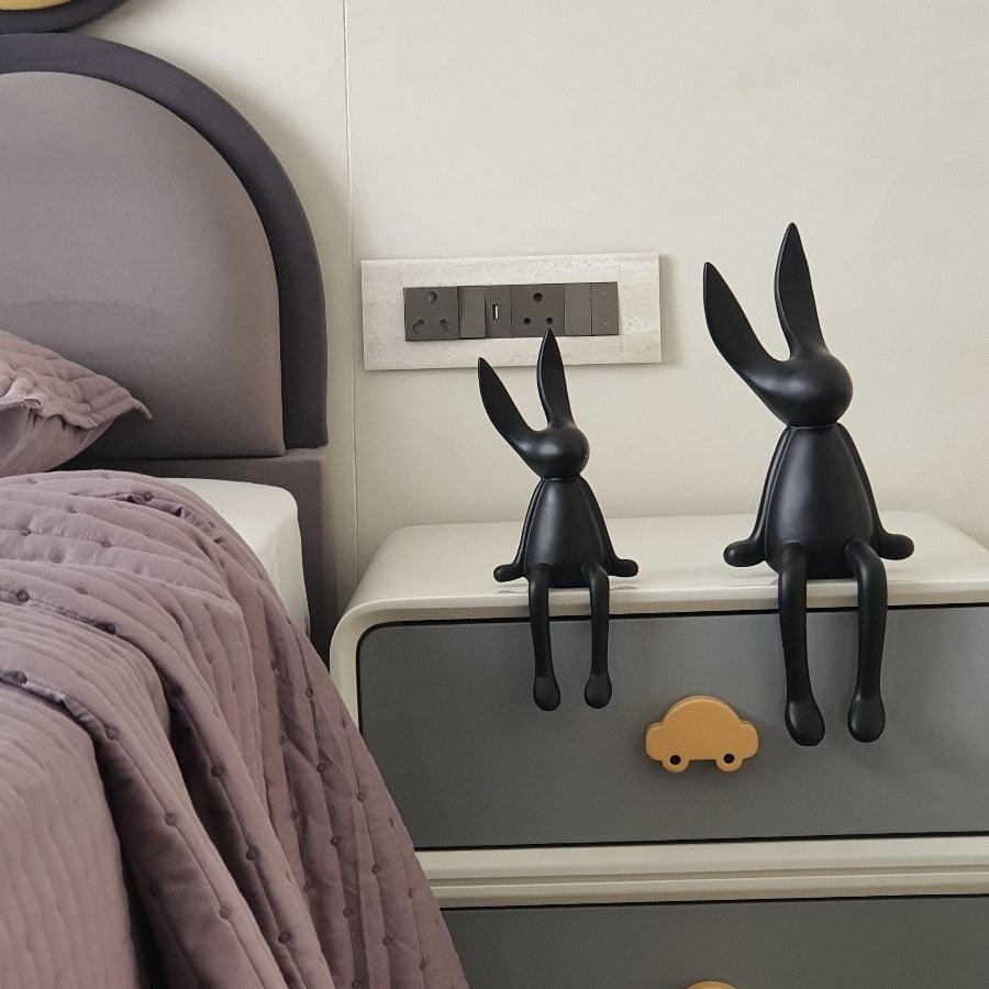 Persian Bunny Couple Relaxing