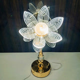 Lotus Crystal Flower Highlighting Lamp