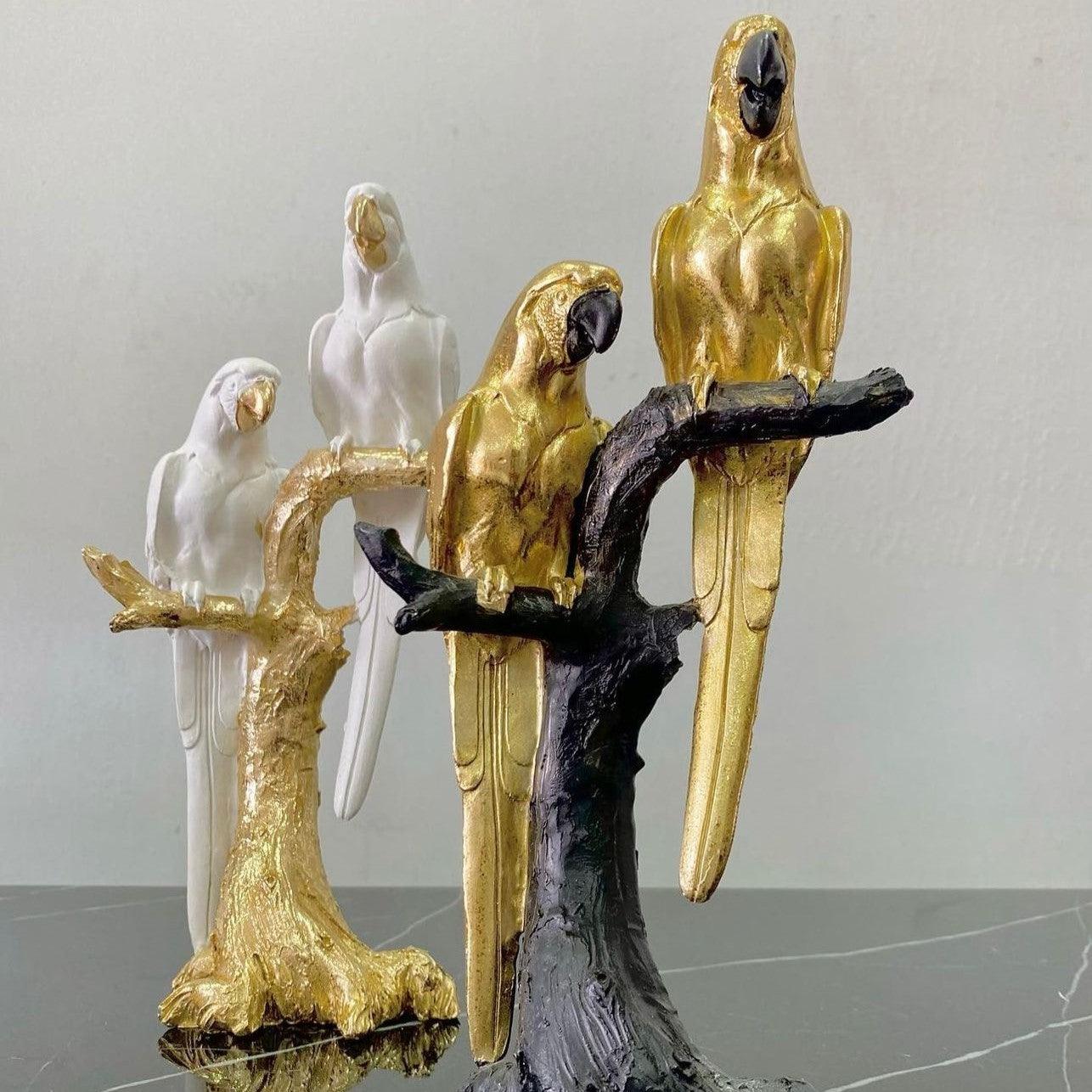 MODERN PARROT ART TREE STYLE 1